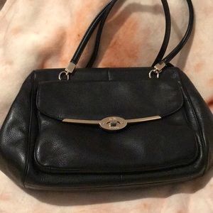 Large Black Coach Handbag